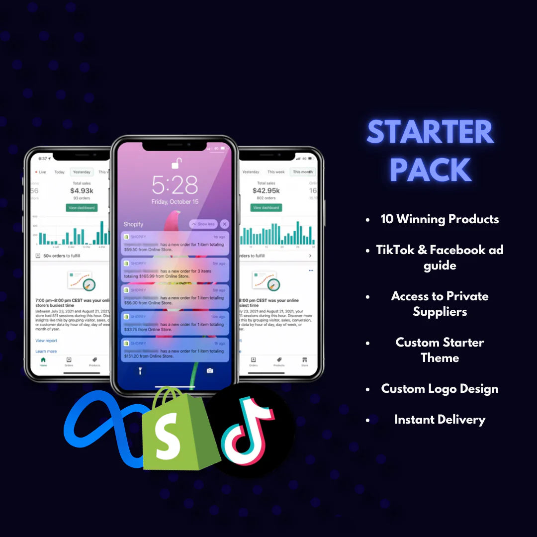 Prebuilt Dropshipping Website